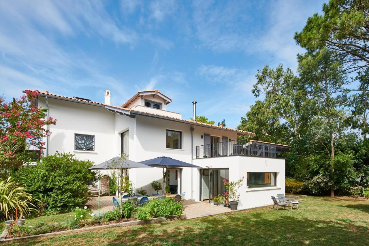 Maison Arbolateia Avec Piscine Et Spa Bidart Eksteriør billede